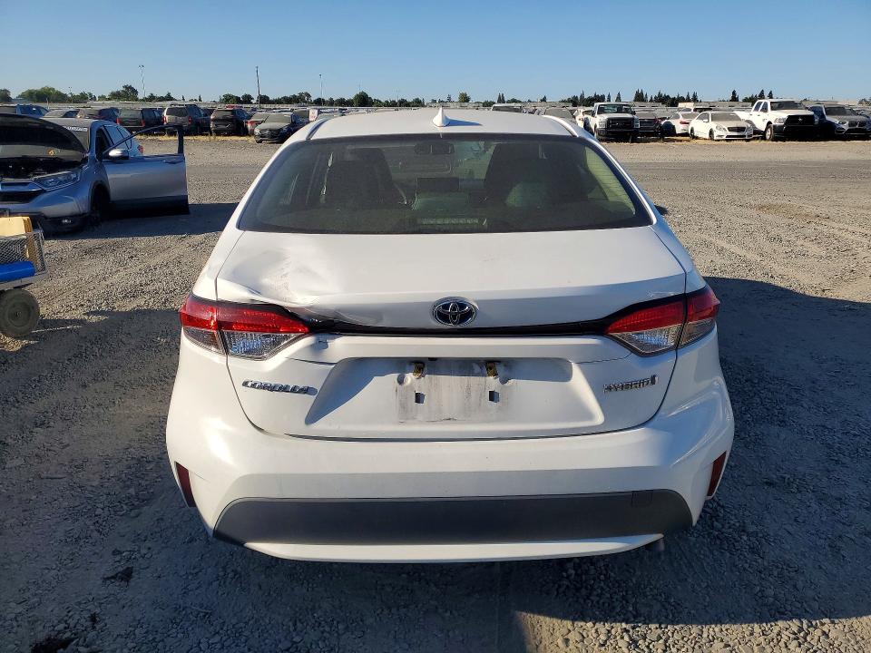 2021 Toyota Corolla VIN JTDEAMDE4MJ025127 COPART salvage auction — FRONT END, Ca - Salvage Certificate, sold $4,300 on 2026-07-21 (photo 6)