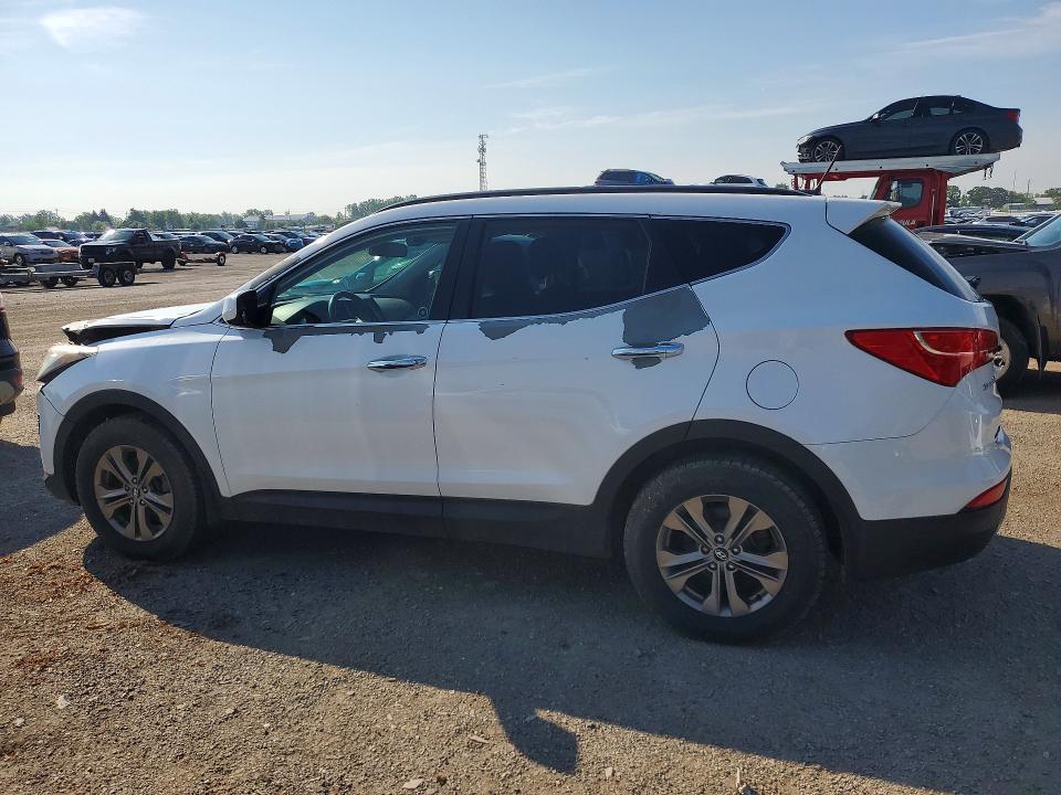 2013 Hyundai Santa fe VIN 5XYZUDLB6DG119218 COPART salvage auction — FRONT END, ON - PERMIT NO BRAND - UNFIT, sold $350 on 2026-07-28 (photo 2)