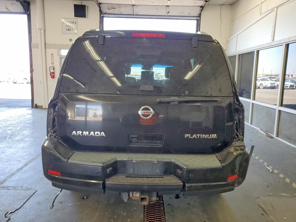 2012 Nissan Armada VIN 5N1AA0NC5CN602156 COPART salvage auction — REAR END, Wa - Bill Of Sale, sold $500 on 2026-07-31 (photo 6)