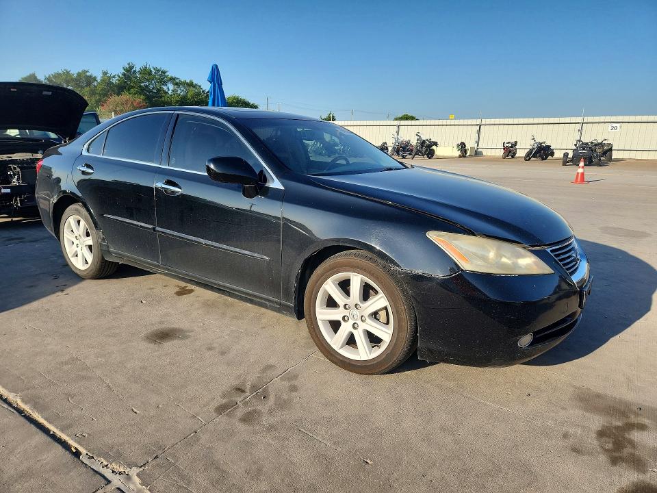 2007 Lexus Es 350 VIN JTHBJ46G972083734 COPART salvage auction — FRONT END, TX - SALVAGE VEHICLE TITLE (P), sold $1,100 on 2026-07-16 (photo 4)