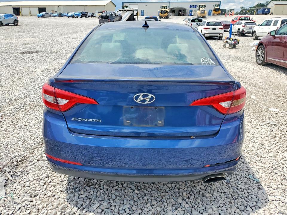 2017 Hyundai Sonata VIN 5NPE24AF5HH487530 COPART salvage auction — MINOR DENT/SCRATCHES, TN - SALVAGE CERTIFICATE, sold $175 on 2026-07-21 (photo 6)