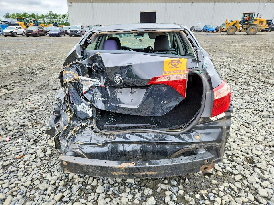 2019 Toyota Corolla VIN 5YFBURHE6KP861662 COPART salvage auction — ALL OVER, NJ - CERT OF TITLE-SALVAGE (P), sold $1,050 on 2026-07-22 (photo 6)