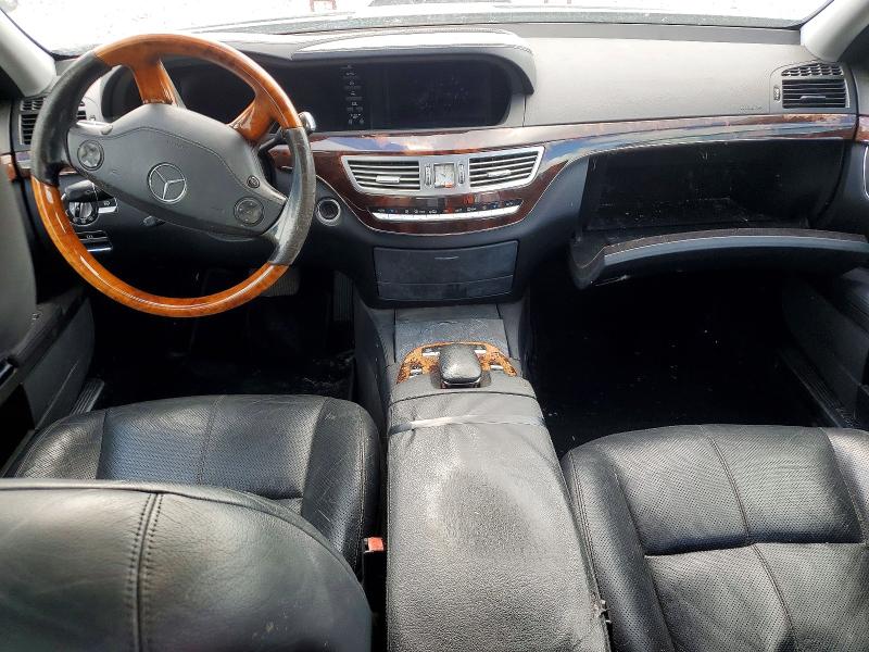 2007 Mercedes-benz S class VIN WDDNG71XX7A137172 COPART salvage auction — FRONT END, LA - CERT OF TITLE-SALVAGE, sold $575 on 2026-07-17 (photo 8)