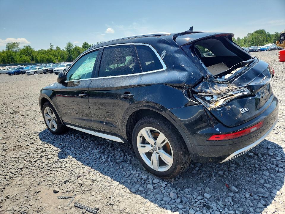 2018 Audi Q5 VIN WA1BNAFY7J2176637 COPART salvage auction — REAR END, Pa - Certificate Of Salvage, sold $4,950 on 2026-07-22 (photo 2)