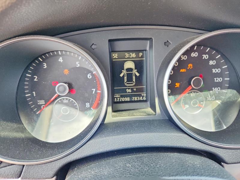 2010 Volkswagen Golf VIN WVWDA7AJ5AW284464 COPART salvage auction — FRONT END, Fl - Cert Of Title Slvg Rebuildable, sold $275 on 2026-08-12 (photo 9)