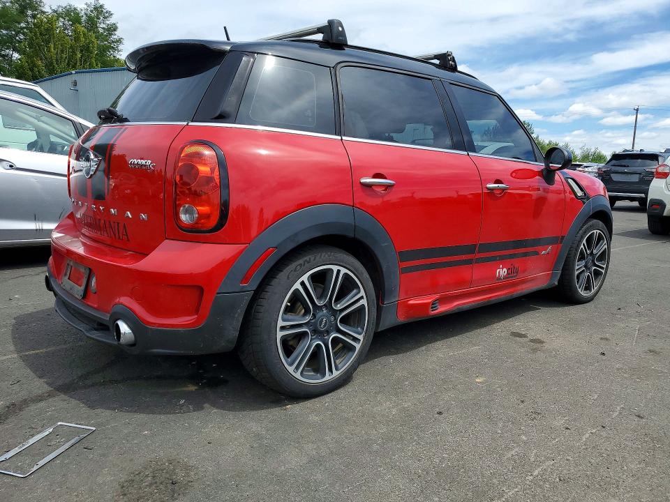 2015 Mini VIN WMWZC5C5XFWP48714 COPART salvage auction — MINOR DENT/SCRATCHES, Or - Certificate Of Title, sold $2,850 on 2026-07-08 (photo 3)