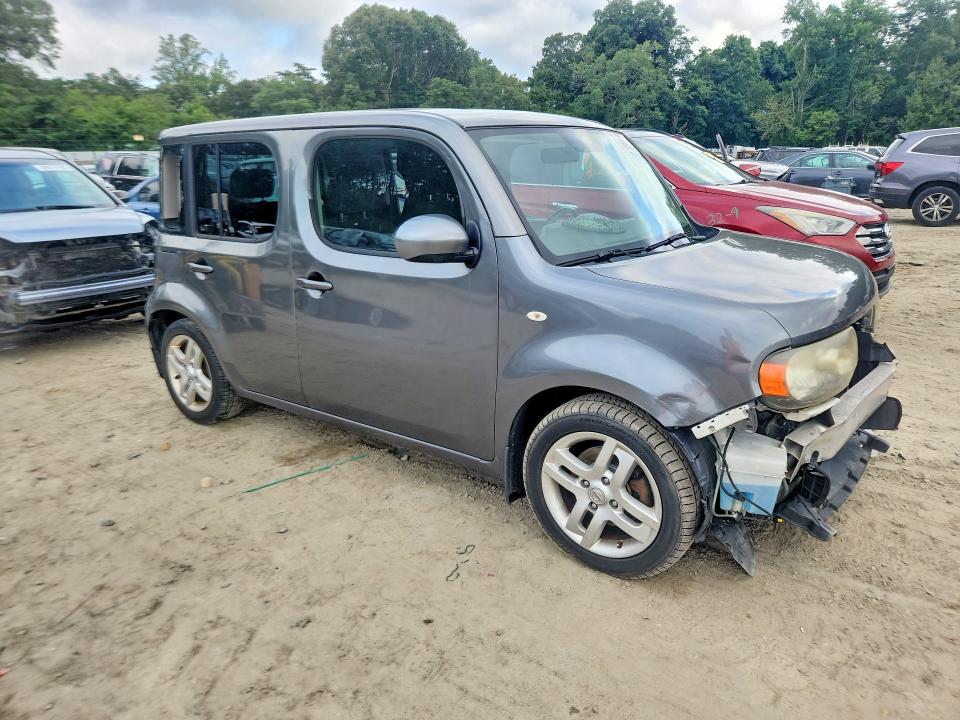 2012 Nissan Cube VIN JN8AZ2KRXCT254064 COPART salvage auction — FRONT END, Md - Cert Of Salvage > 75% Damage, sold $250 on 2026-07-14 (photo 4)