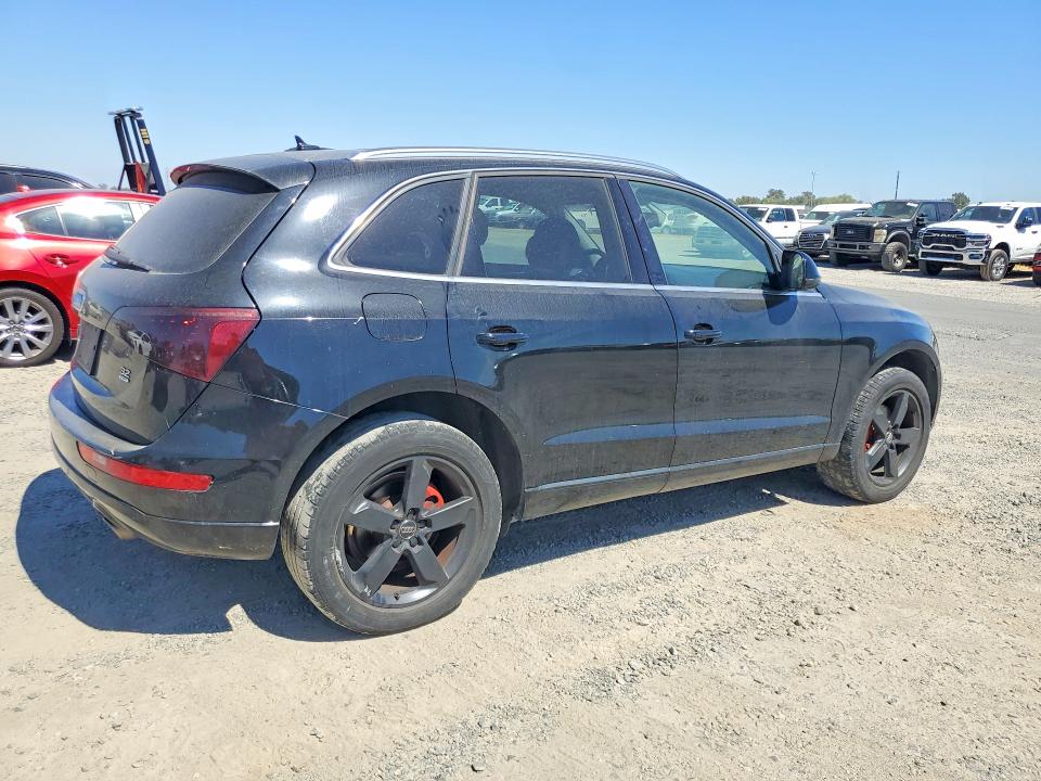 2010 Audi Q5 VIN WA1LKAFP0AA079208 COPART salvage auction — FRONT END, CA - SALVAGE CERTIFICATE, sold $1,500 on 2026-07-14 (photo 3)