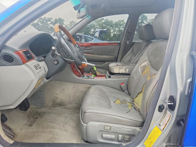 2005 Lexus Ls VIN JTHBN36F555023760 COPART salvage auction — FRONT END, Md - Cert Of Salvage > 75% Damage, sold $900 on 2026-07-16 (photo 7)