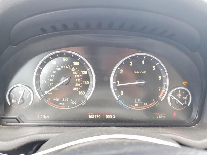 2016 BMW X3 VIN 5UXWX9C58G0D63546 COPART salvage auction — FRONT END, CA - SALVAGE CERTIFICATE, sold $1,750 on 2026-07-28 (photo 9)
