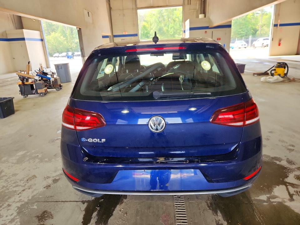 2019 Volkswagen E-golf VIN WVWKR7AU1KW910684 COPART salvage auction — SIDE, Salvage Title, sold $4,250 on 2026-08-07 (photo 6)