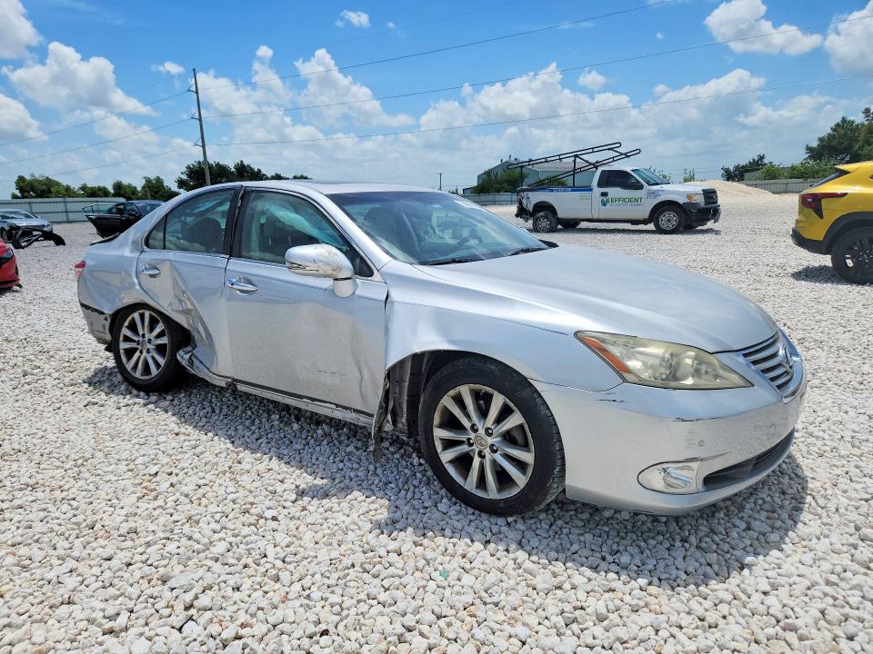 2011 Lexus Es 350 VIN JTHBK1EG9B2417590 COPART salvage auction — SIDE, TX - SALVAGE VEHICLE TITLE (P), sold $925 on 2026-07-23 (photo 4)