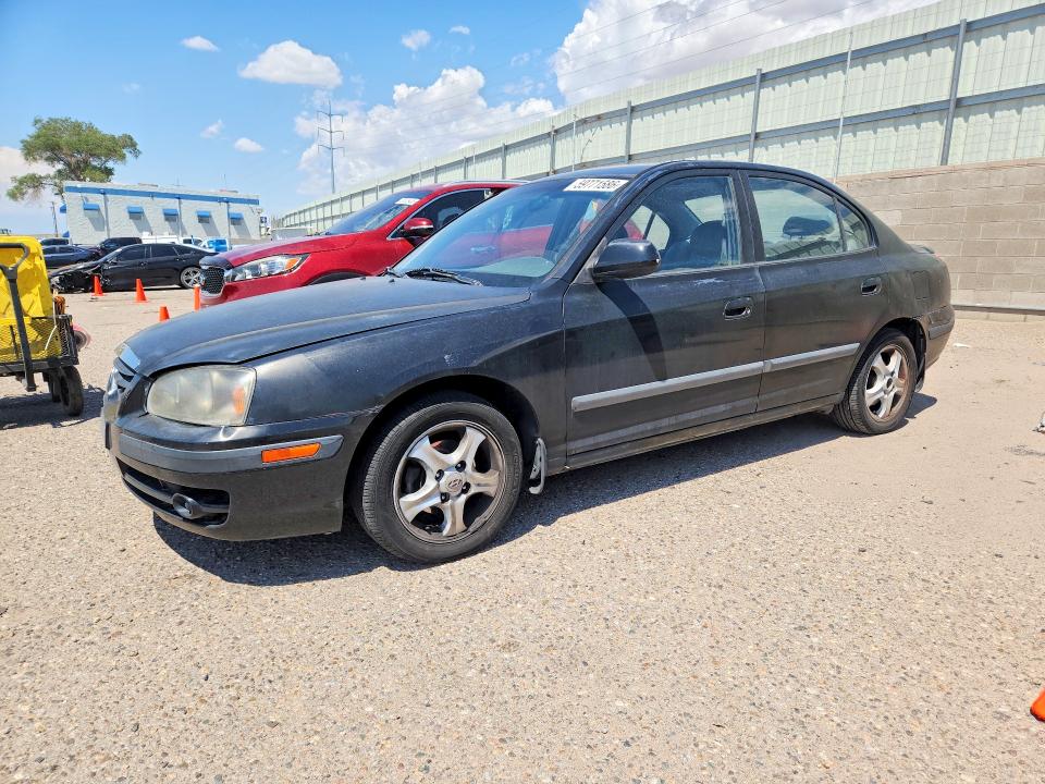 2005 Hyundai Elantra VIN KMHDN46D05U020023 COPART salvage auction — FRONT END, Nm - Cert Of Title-Salvage, sold $200 on 2026-07-20 (photo 1)