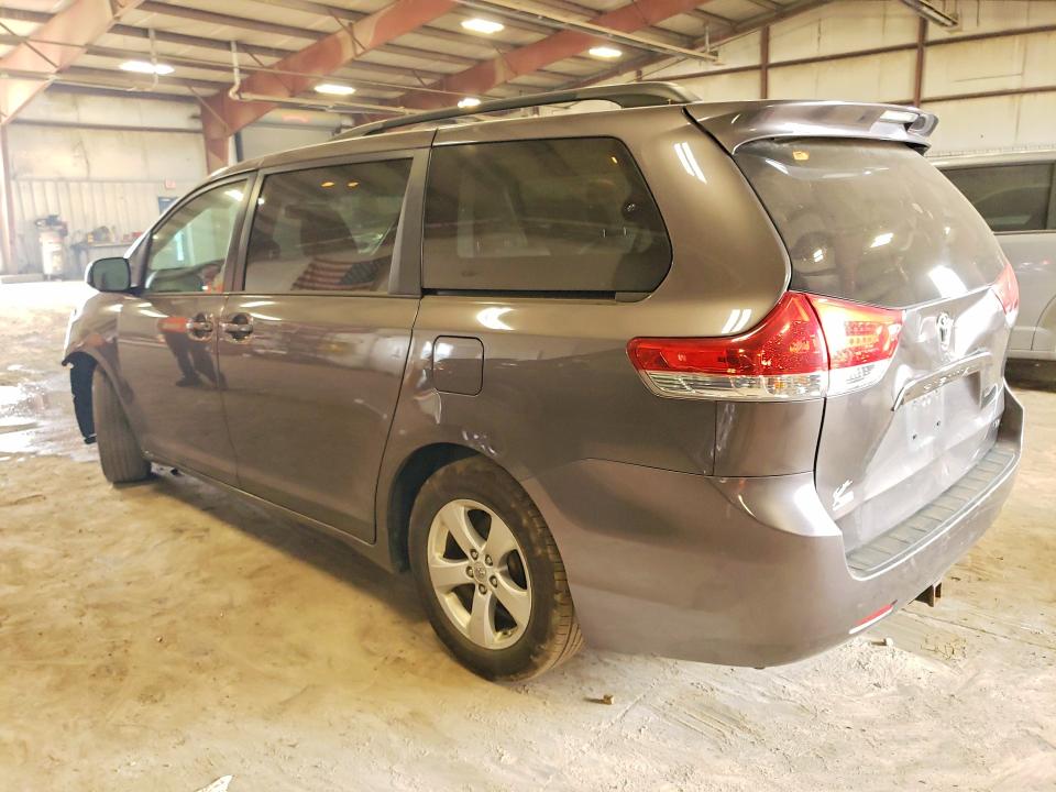 2013 Toyota Sienna VIN 5TDKK3DC5DS366175 COPART salvage auction — FRONT END, Mi - Certificate Of Title, sold $200 on 2026-07-24 (photo 2)