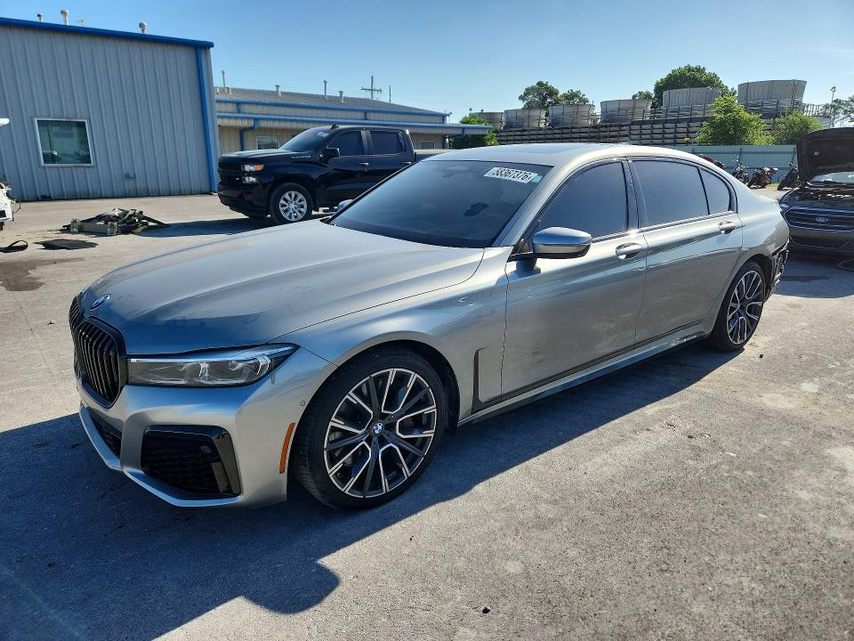 2020 BMW 7er VIN WBA7U2C08LGJ59870 — COPART salvage auction photo