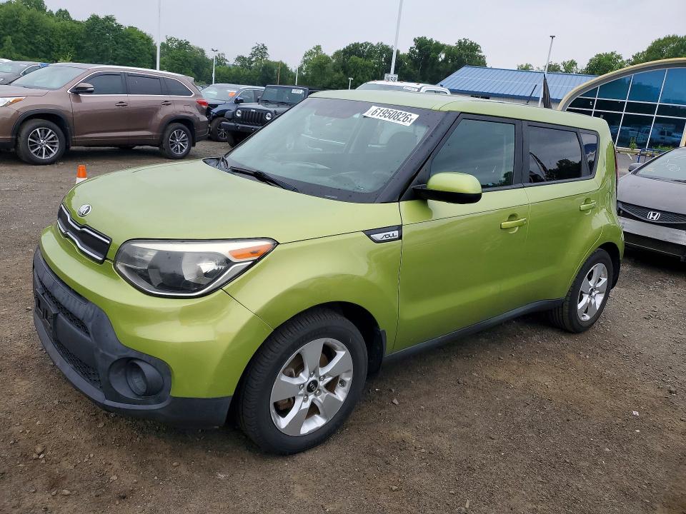2017 Kia Soul VIN KNDJN2A20H7884204 COPART salvage auction — MINOR DENT/SCRATCHES, Nj - Certificate Of Title, sold $625 on 2026-07-30 (photo 1)