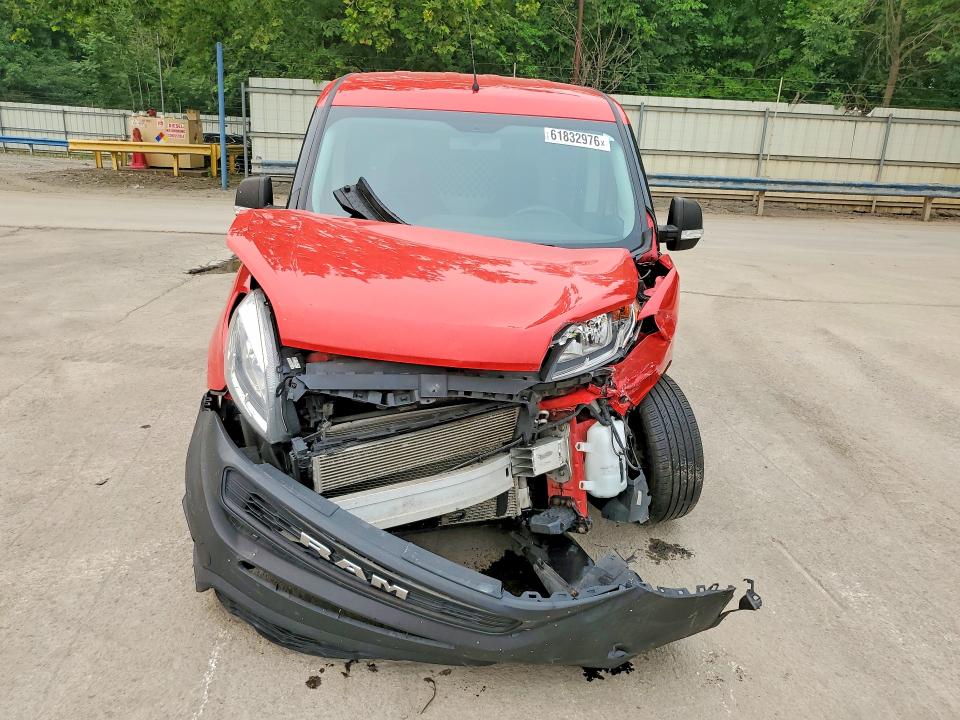 2019 Ram Promaster city VIN ZFBHRFAB7K6M07649 COPART salvage auction — FRONT END, Pa - Certificate Of Salvage, sold $350 on 2026-08-06 (photo 5)