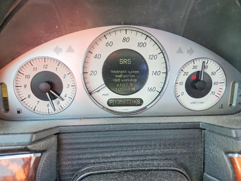 2007 Mercedes-benz E-class VIN WDBUF56X77B114088 COPART salvage auction — SIDE, Fl - Cert Of Title Slvg Rebuildable, sold $600 on 2026-08-06 (photo 9)