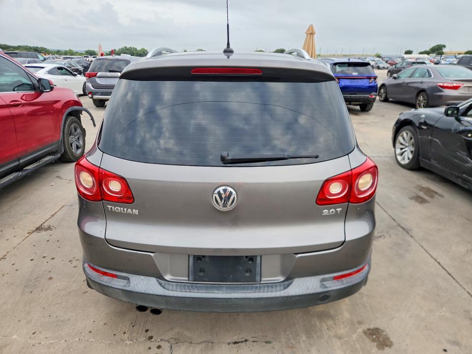 2011 Volkswagen Tiguan VIN WVGAV7AX9BW521465 COPART salvage auction — MECHANICAL, Tx - Certificate Of Title, sold $850 on 2026-07-27 (photo 6)