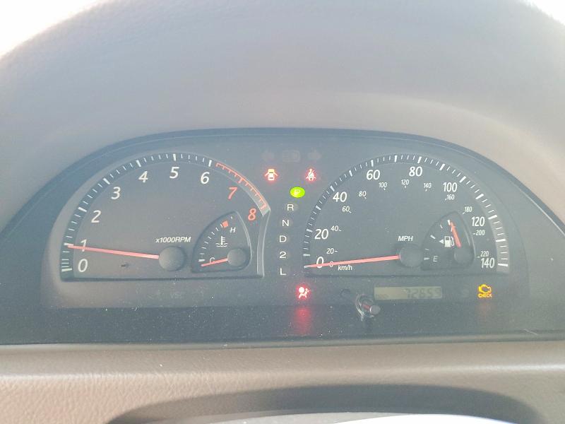 2002 Toyota Camry VIN JTDBE30K720061670 COPART salvage auction — MINOR DENT/SCRATCHES, Ca - Dis/Dlr/Exp Only Clean Title, sold $2,250 on 2026-07-09 (photo 9)