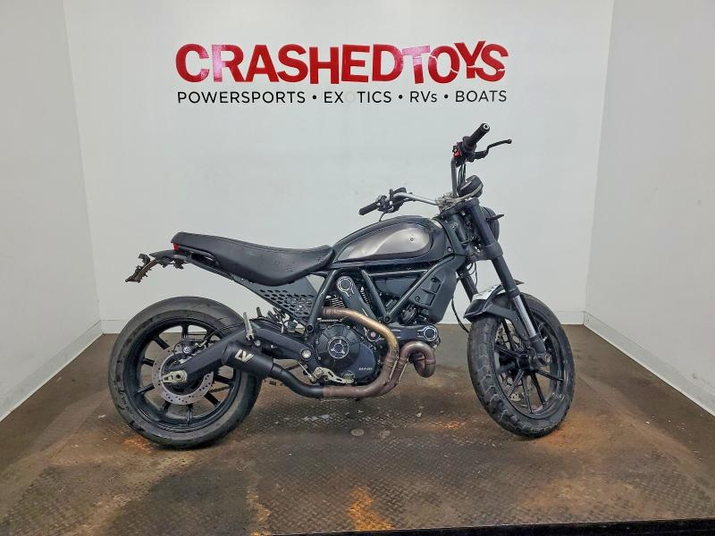 2020 Ducati Scrambler VIN ML0KAFPM6LT003344 COPART salvage auction — FRONT END, Mn - Cert Of Title-Prior Salvage, sold $625 on 2026-07-30 (photo 1)