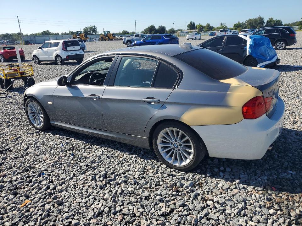 2011 BMW 3 series VIN WBAPN7C59BA781241 COPART salvage auction — FRONT END, MI - CERT OF TITLE-SALVAGE VEHICLE, sold $2,600 on 2026-08-04 (photo 2)