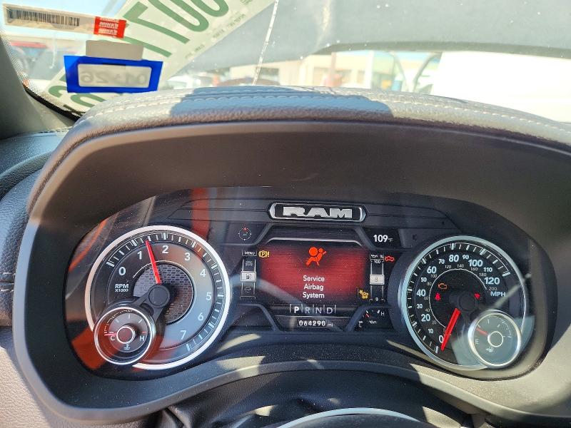 2024 Ram 1500 VIN 1C6RREJT2RN218645 COPART salvage auction — FRONT END, Tx - Certificate Of Title, sold $20,800 on 2026-07-27 (photo 9)