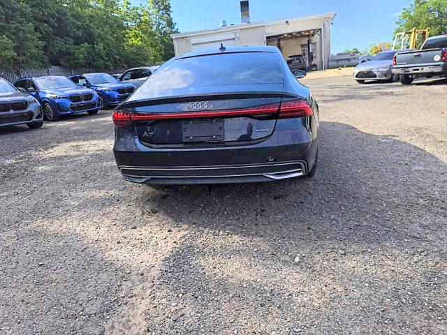 2022 Audi A7 VIN WAUR2BF2XNN041104 COPART salvage auction — HAIL, Nj - Cert Of Title-Salvage, sold $10,200 on 2026-09-01 (photo 6)