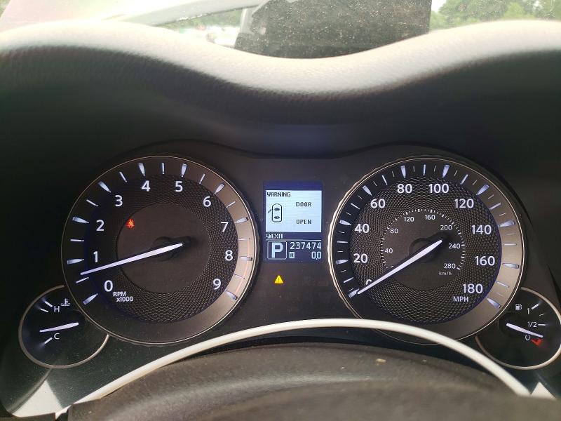 2011 Infiniti M37 VIN JN1BY1AR0BM372909 COPART salvage auction — FRONT END, Ct - Cert Of Title-Salvage, sold $575 on 2026-07-31 (photo 9)