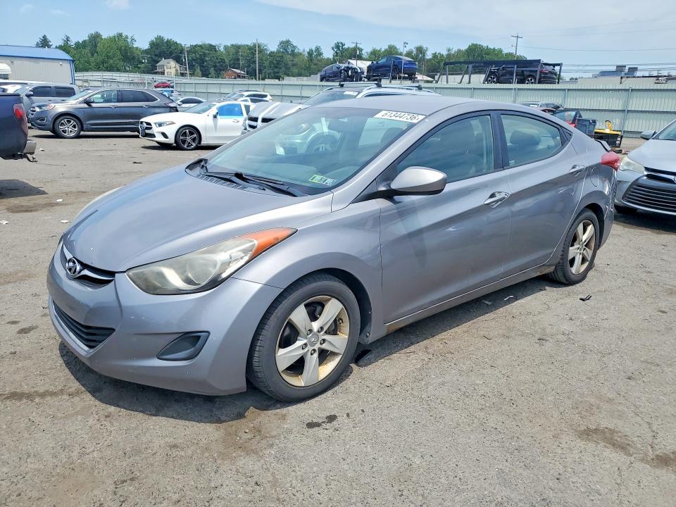 2011 Hyundai Elantra VIN KMHDH4AEXBU080426 COPART salvage auction — REAR END, PA - CERT OF SALV-R=RECONSTRUCTED, sold $250 on 2026-07-21 (photo 1)