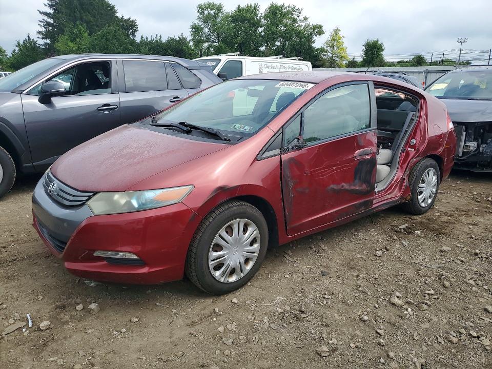 2010 Honda Insight VIN JHMZE2H50AS004915 COPART salvage auction — SIDE, Pa - Certificate Of Salvage, sold $675 on 2026-07-27 (photo 1)