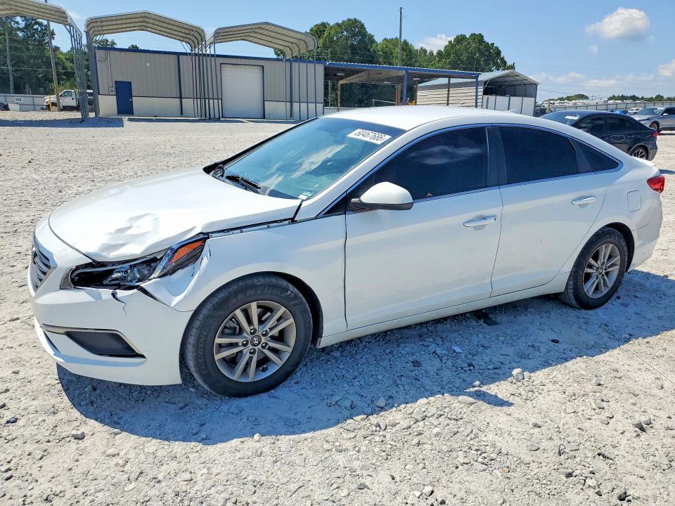 2016 Hyundai Sonata VIN 5NPE24AF8GH262209 COPART salvage auction — FRONT END, Ga - Cert Of Title-Salvage, sold $1,700 on 2026-07-27 (photo 1)