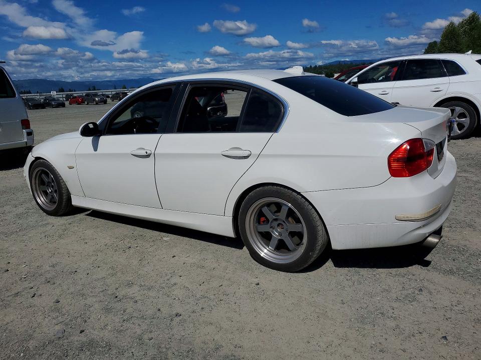 2006 BMW 3 series VIN WBAVB33506PS12838 COPART salvage auction — FRONT END, WA - BILL OF SALE, sold $250 on 2026-07-20 (photo 2)