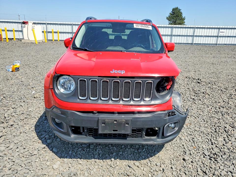 2015 Jeep Renegade VIN ZACCJBBT7FPB92372 COPART salvage auction — FRONT END, Wa - Bill Of Sale, sold $1,450 on 2026-08-05 (photo 5)