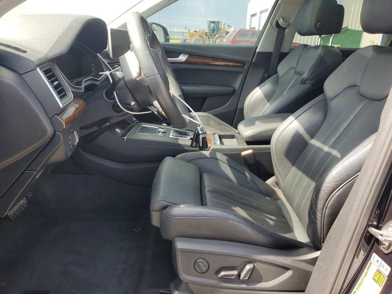 2018 Audi Q5 VIN WA1BNAFY2J2137454 COPART salvage auction — FRONT END, Ok - Cert Of Title-Salvage, sold $8,600 on 2026-07-22 (photo 7)