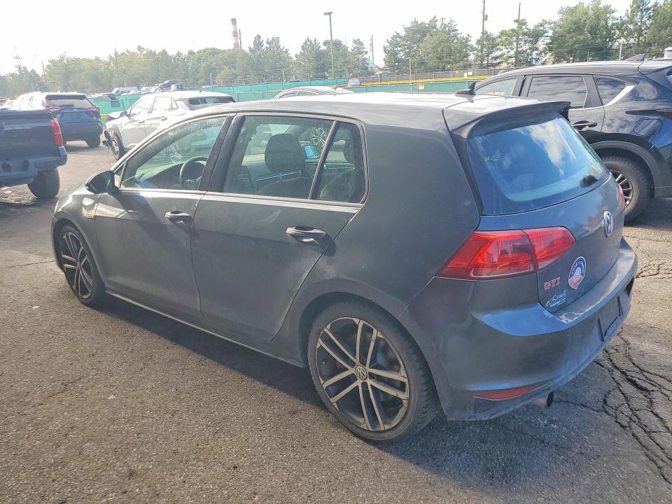 2017 Volkswagen Gti VIN 3VW547AU9HM002212 COPART salvage auction — HAIL, Salvage Title, sold $1,250 on 2026-07-28 (photo 2)