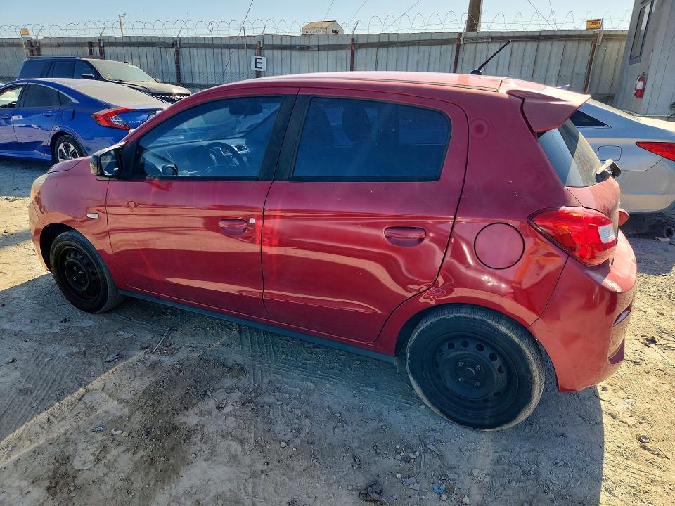 2018 Mitsubishi Mirage VIN ML32A3HJ9JH002775 COPART salvage auction — FRONT END, Ca - Dis/Dlr/Exp Only Clean Title, sold $1,250 on 2026-07-27 (photo 2)