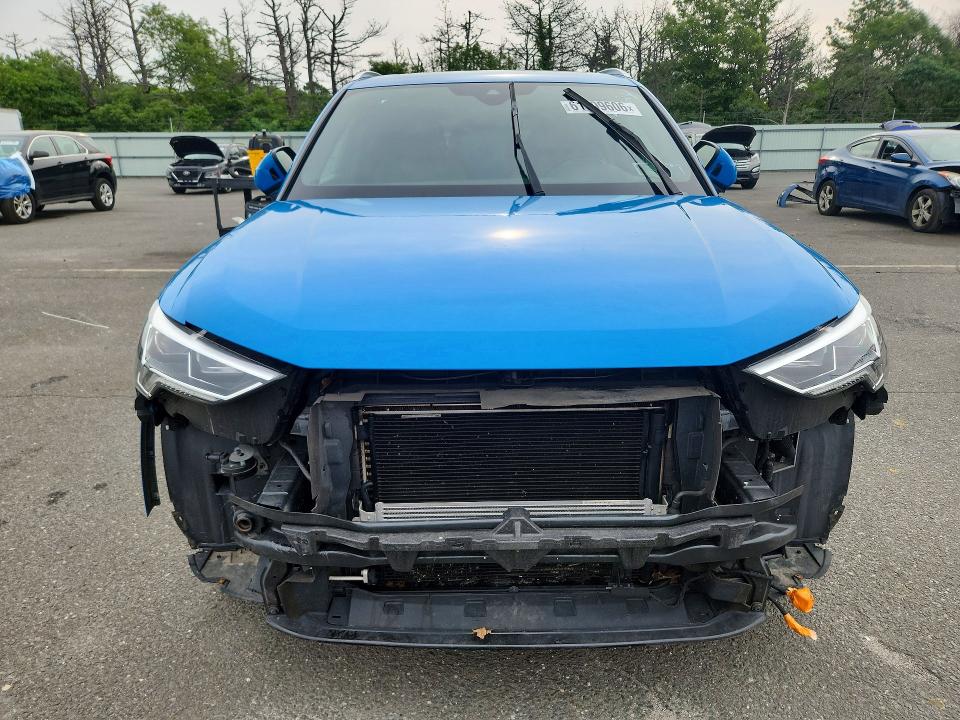 2020 Audi Q3 VIN WA1FECF36L1038694 COPART salvage auction — FRONT END, NY - MV-907A SALVAGE CERTIFICATE, sold $7,000 on 2026-07-27 (photo 5)