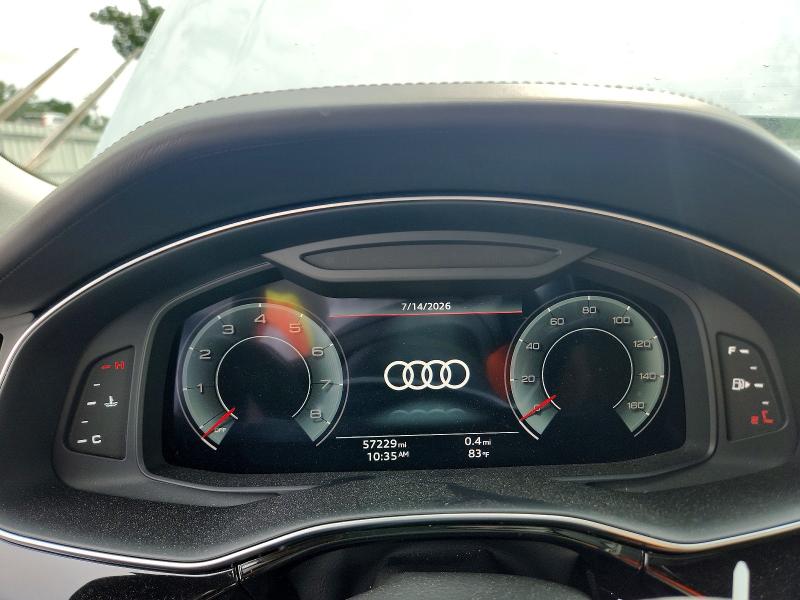 2021 Audi Q8 VIN WA1FVAF18MD007014 COPART salvage auction — REAR END, Ga - Cert Of Title-Salvage, sold $100 on 2026-07-30 (photo 9)