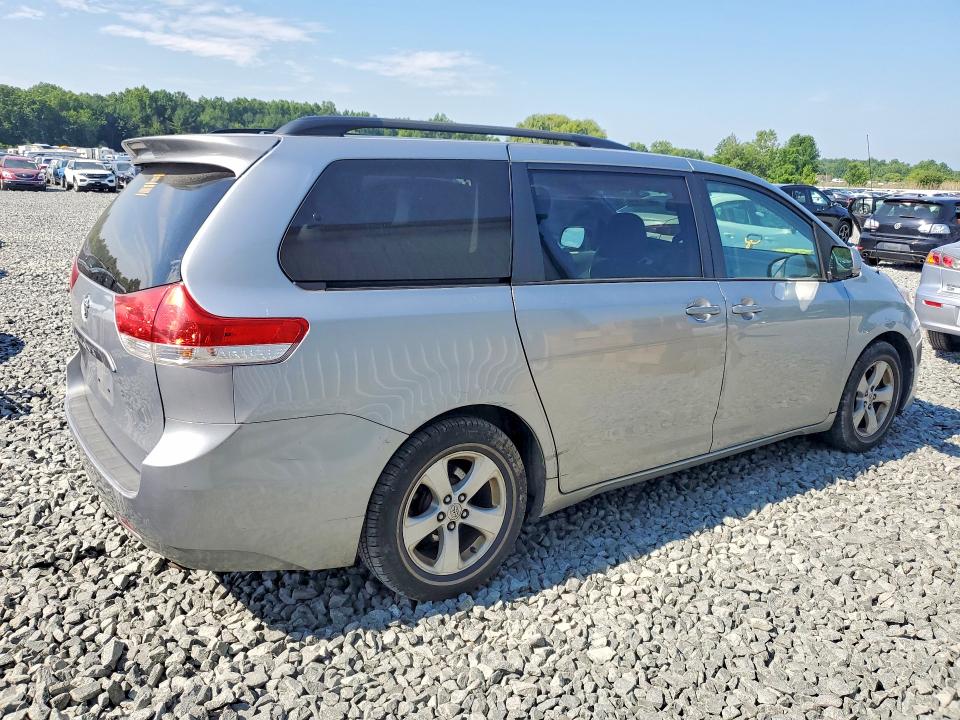 2011 Toyota Sienna VIN 5TDKK3DC0BS053323 COPART salvage auction — SIDE, Oh - Cert Of Title-Salvage, sold $250 on 2026-07-23 (photo 3)