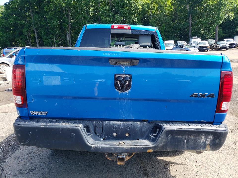 2020 Ram 1500 VIN 1C6RR7GG3LS123039 COPART salvage auction — FRONT END, Vt - Cert Of Title-Salvage Vehicle (P), sold $7,700 on 2026-07-10 (photo 6)