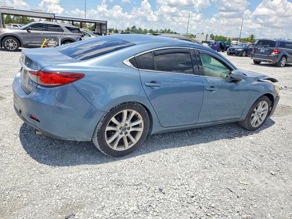 2015 Mazda 6 VIN JM1GJ1V59F1199090 COPART salvage auction — FRONT END, Fl - Cert Of Title Slvg Rebuildable, sold $400 on 2026-07-28 (photo 3)