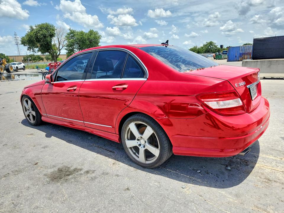 2010 Mercedes-benz C class VIN WDDGF8BB8AR107231 COPART salvage auction — FRONT END, FL - CERTIFICATE OF TITLE (P), sold $375 on 2026-07-23 (photo 2)