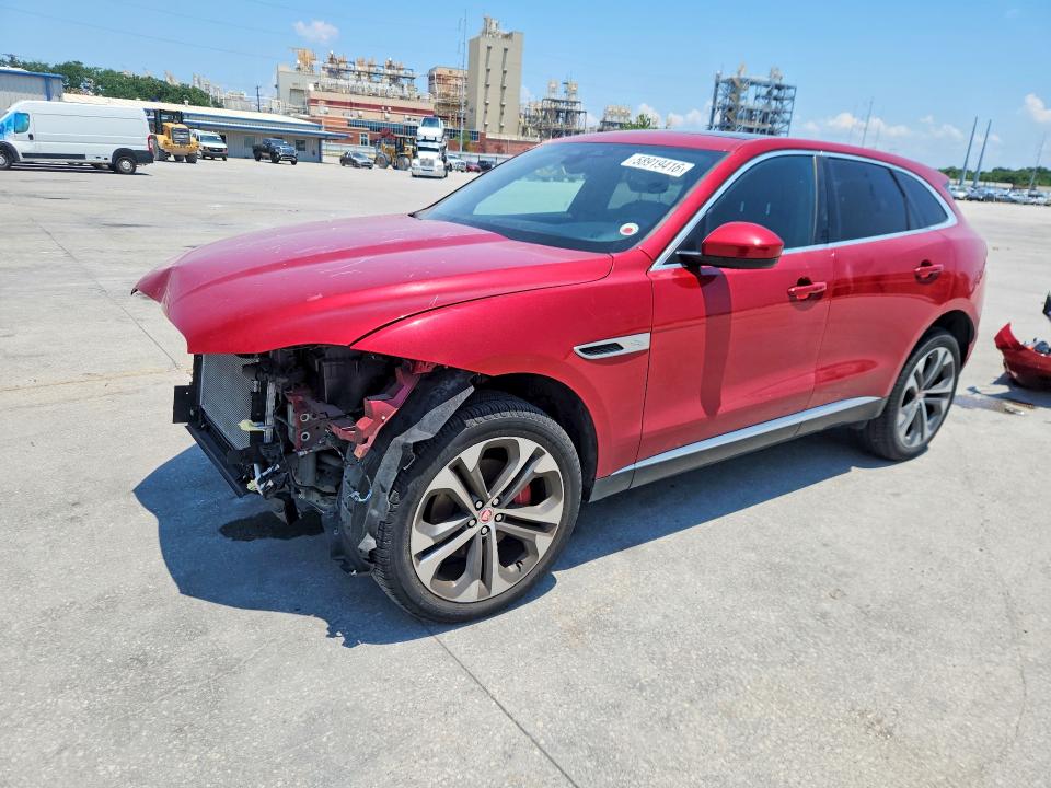 2022 Jaguar F-pace VIN SADCJ2EX6NA691049 — COPART salvage auction photo