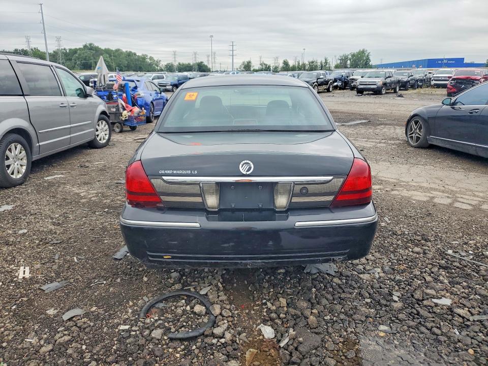 2008 Mercury Grand marquis VIN 2MEFM75V38X619263 COPART salvage auction — REAR END, MI - CERTIFICATE OF TITLE, sold $1,050 on 2026-07-10 (photo 6)