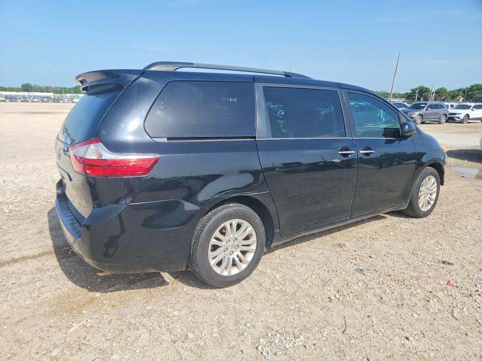 2015 Toyota Sienna VIN 5TDYK3DC1FS571201 COPART salvage auction — FRONT END, Fl - Certificate Of Title (P), sold $2,550 on 2026-07-16 (photo 3)