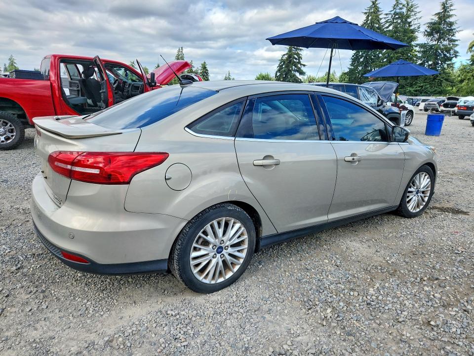 2015 Ford Focus VIN 1FADP3J29FL363523 COPART salvage auction — FRONT END, Wa - Vehicle Cert Of Ownership-Titl (P), sold $2,750 on 2026-07-10 (photo 3)