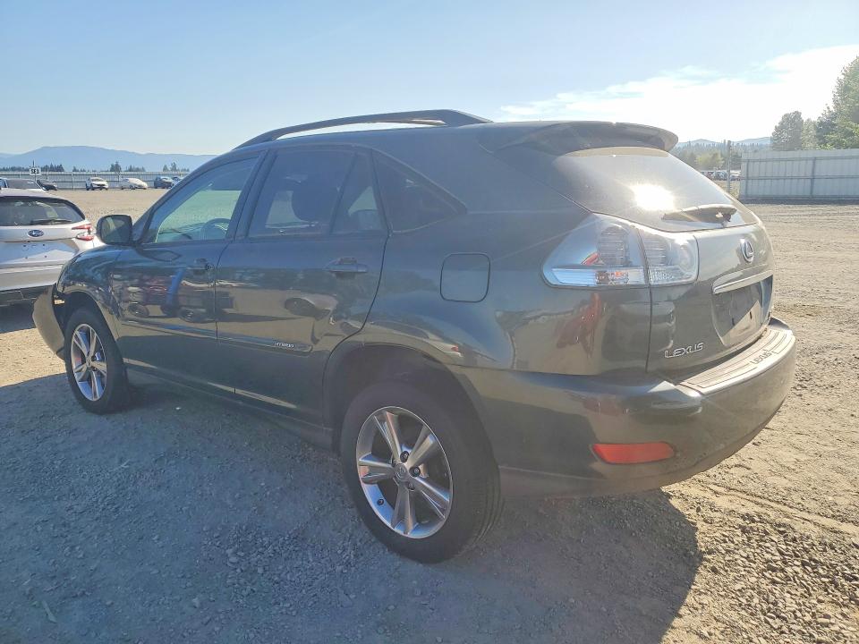 2007 Lexus Rx 400h VIN JTJHW31UX72014441 COPART salvage auction — FRONT END, WA - BILL OF SALE, sold $2,450 on 2026-07-27 (photo 2)