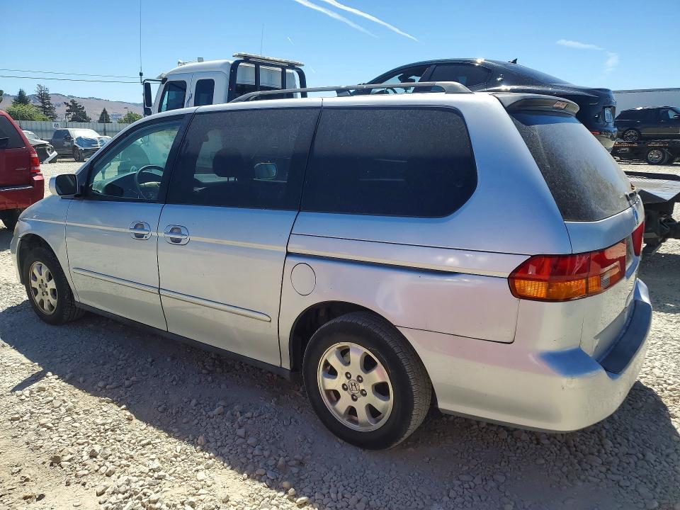 2002 Honda Odyssey VIN 2HKRL18612H555171 COPART salvage auction — FRONT END, CA - SALVAGE CERTIFICATE, sold $900 on 2026-08-04 (photo 2)