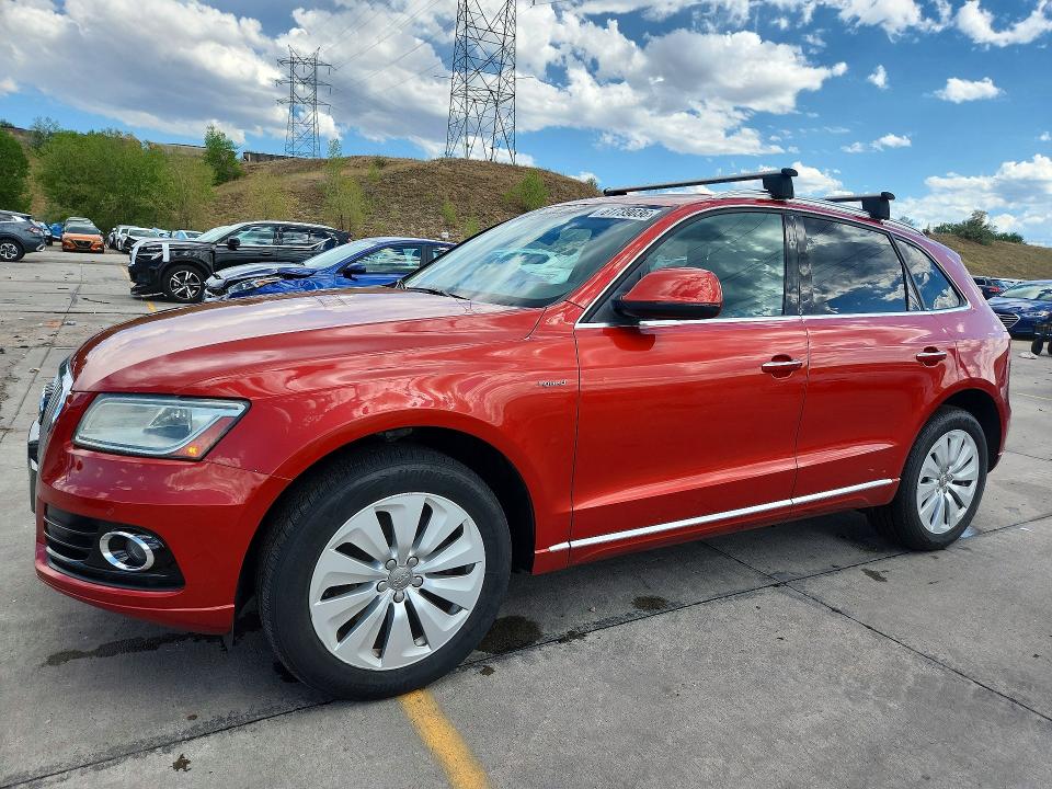 2015 Audi Q5 VIN WA1C8AFP7FA023899 COPART salvage auction — FRONT END, Co - Public - Salvage Title, sold $4,050 on 2026-08-26 (photo 1)